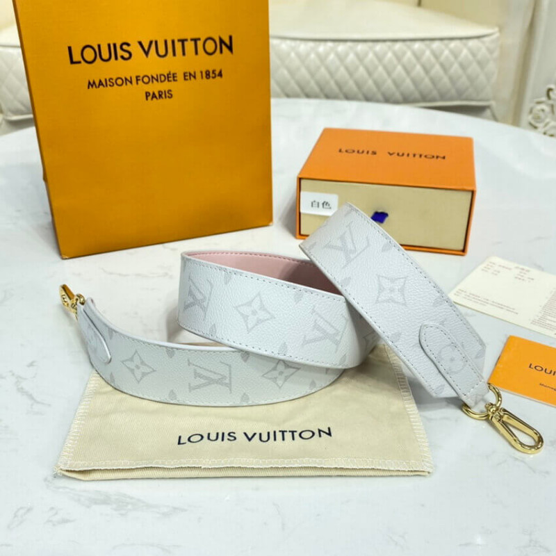 Louis Vuitton Monogram Canvas Bandouliere J02288 White 2.jpg